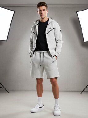 Nike Tech Fleece Shorts NWT Gray Large